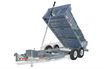 Heavy duty low dump trailer
