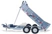 Heavy duty low dump trailer