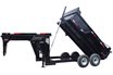 Heavy duty low dump trailer