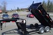 Heavy duty low dump trailer