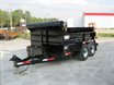 Heavy duty low dump trailer