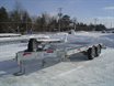 Galvanized tag-along trailer